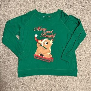 Reversible Rudolph the Red Nose Reindeer Sweater